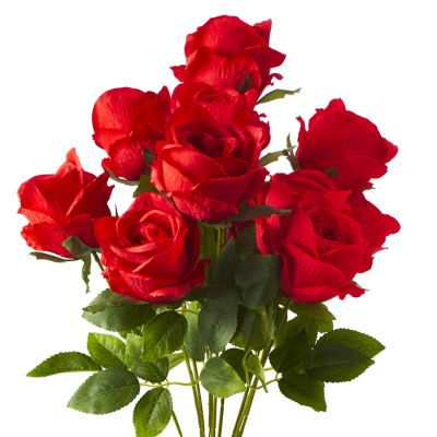 Artificial Rose Bouquet-(RD) Red
