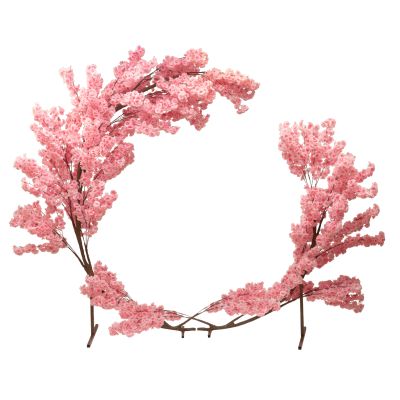 Artificial Cherry Blossom Arch 8ft-(PK) Pink